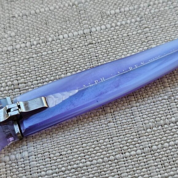 RL Ralph Lauren Women Glasses Frame Lilac/Black Eyeglasses RL6018 Made in Italy - Picture 11 of 12